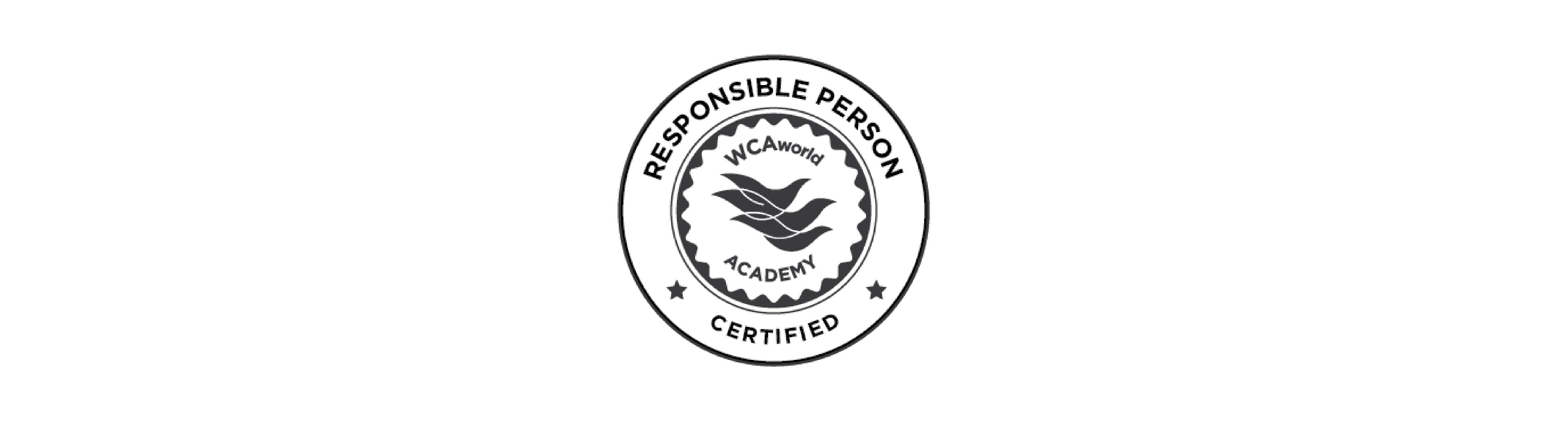 Responsible Person Ceritfied