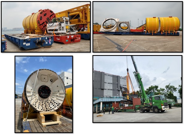 Tanjong Express Press Room Project Network,Project logistics,Project forwarders